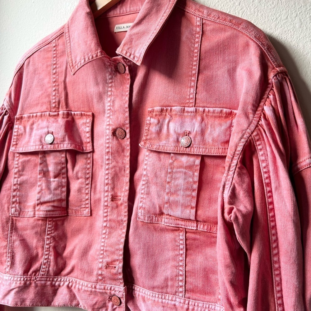 Ulla Johnson Atticus Runway Utility Jacket In Pin… - image 6